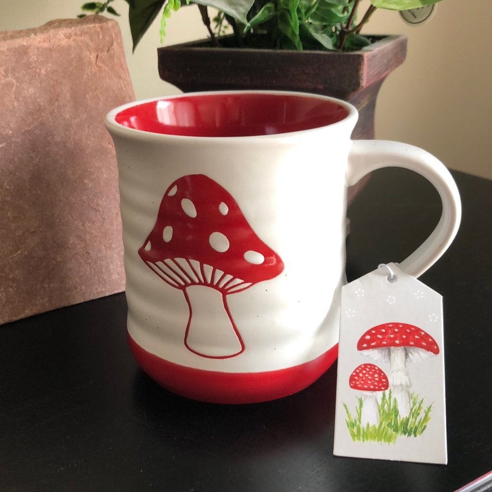Seeds & Sunshine Mushroom Mug